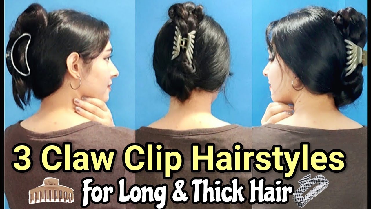 Stunning Hairstyles Using Claw Clips for Long Hair