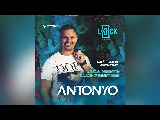 ANTONYO LIVE MIX @LOCK CLUB CLASSIC - 2023.01.14 class=