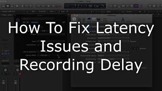 How to Fix Latency Issues/Recording Delay in Logic Pro X Using the I/O Plugin screenshot 5