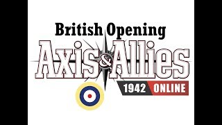 Axis & Allies 1942 Online: Britain Round 1 Moves