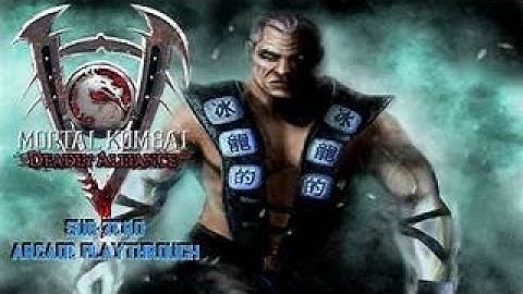 Mortal Kombat Deadly Alliance Sub Zero Arcade Mode Playthrough