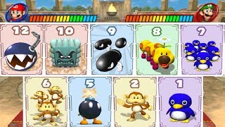 Mario Party 8 - Cardiators All Characters