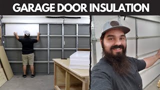 How To Insulate A Garage Door || Easy DIY Garage Door Insulation Kit