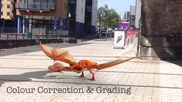 Live action CGI scene using Maya and NukeX