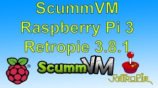 ScummVM Test Raspberry pi 3 Retropie 3.8.1 screenshot 3