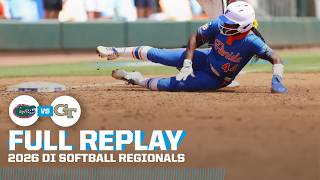Florida vs. Georgia Tech: 2026 NCAA softball regionals | FULL REPLAY