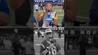 Charlotte Flair and Ric Flair pregame Rams vs 49ers NFL Thursday Night Football #shorts
