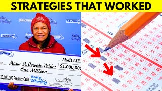 Multiple-Times Lottery Winners Share Winning Strategies