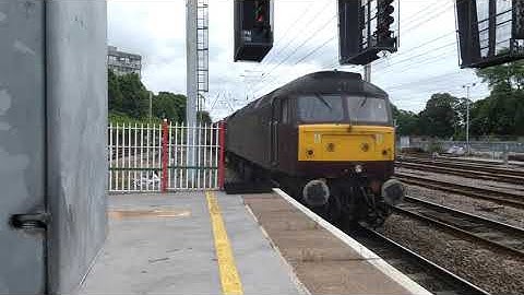 Class 47 and Class 33 through Preston