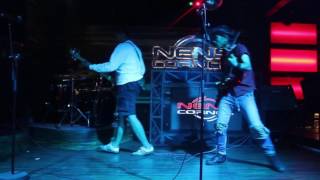 The Stocker Kenyataan Bagai Belati Live in 'Dansa Kilat' At Nens Corner Surabaya