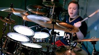 TICKS & LEECHES - TOOL (11 yr old drummer) Drum Cover by Avery Drummer