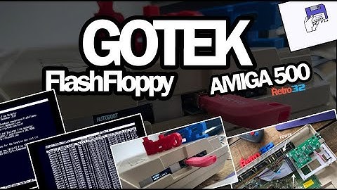 Amiga GOTEK Menu - Amiga 500 GEOTEK FlashFloppy