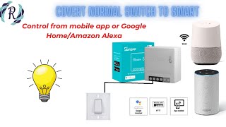 Convert your Electrical switch to Smart Switch in few minutes