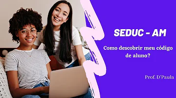 Como descobrir o código do aluno?