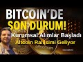 Bitcoin Patlamaya Hazır, Kurumsallar Alımda! Ethereum Güçleniyor.
