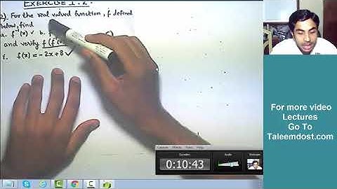 Math Chapter 1 (part 5) | Free Video Lectures of FSc/MDCAT/University Entry Tests/Exams