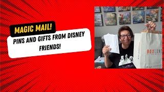 Magic Mail! Pins and Gifts From Disney Friends!