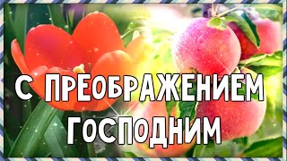 С Преображением Господним! 🙏 Красивое Поздравление С Преображением Господним.  Яблочный Спас))