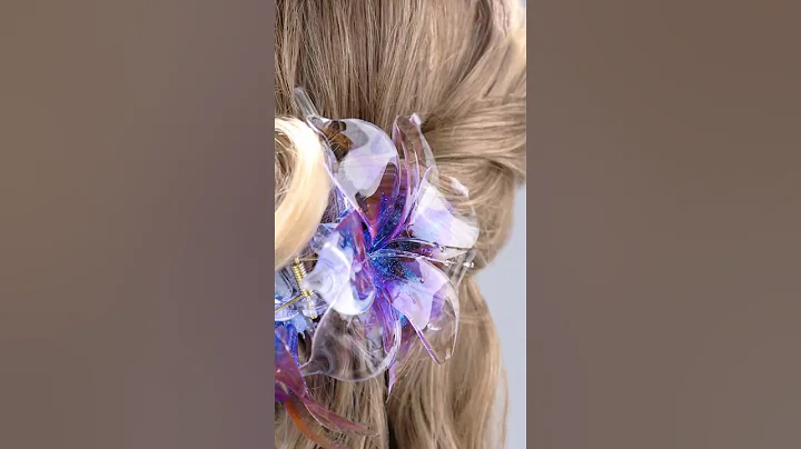 DIY Resin Flower Hairpin 🌸✨