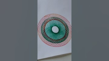 Amazing spirograph#satisfying #art#spirographshr#viral#short