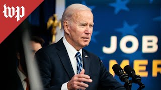 Biden delivers remarks on the economy