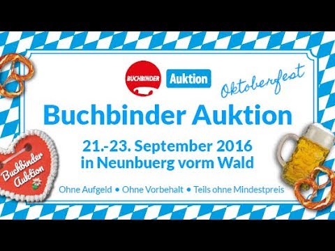 Highlights - 5. Buchbinder Auktion vom 21.-23.09.2016