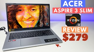 Acer Aspire 3 Slim Laptop Review | AMD RYZEN 3-7320U