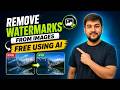 How to Remove Watermarks from Images for FREE using AI (FREE AI Tools)