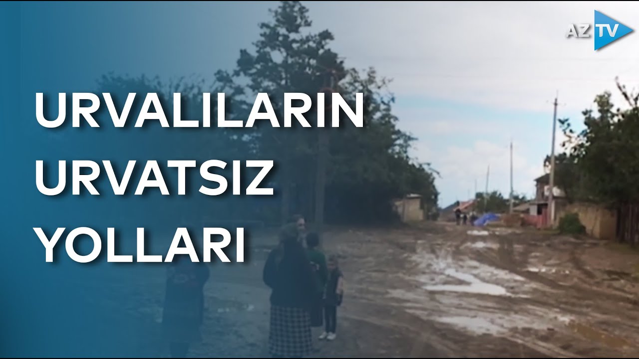 Gözü yolda qalan urvalılar: kənd sakinləri yollarının təmir olunacağı günü gözləyir - REPORTAJ