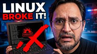 I installed LINUX on a ThinkPad x270 😶‍🌫️ IT WENT WRONG - YouTube
