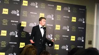 Chandler Massey on His 2012 Daytime Emmy Win