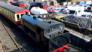 Lakeside and Haverthwaite Steam Railway, Haverthwaite, Cumbria, U.K.