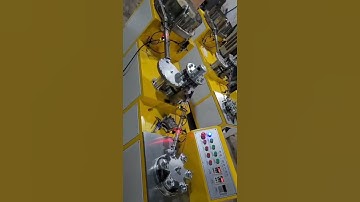 cap folding & slitting machine  #bottlecap