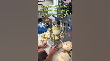 Green Coconut Peeling Machine