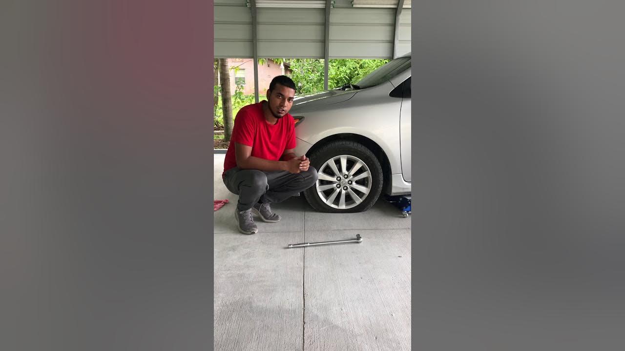 demonstration speech how to change flat tire YouTube