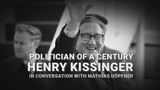 HENRY KISSINGER: Last Interview - Politician of the Century | WELT Exclusive Interview