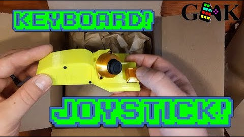 Gaming MODS keyboard joystick unboxing, setup, gameplay, full review!