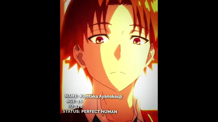 Ayanokoji Glow Up - My Ordinary Life