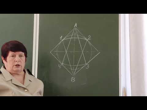 Построение окружности способ 2