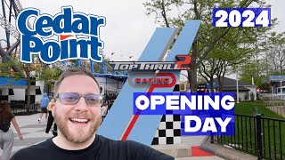 Cedar Point Opening Day 2024  What's New? | Top Thrill 2! | NEW VIP Lounge! | Closures & More!