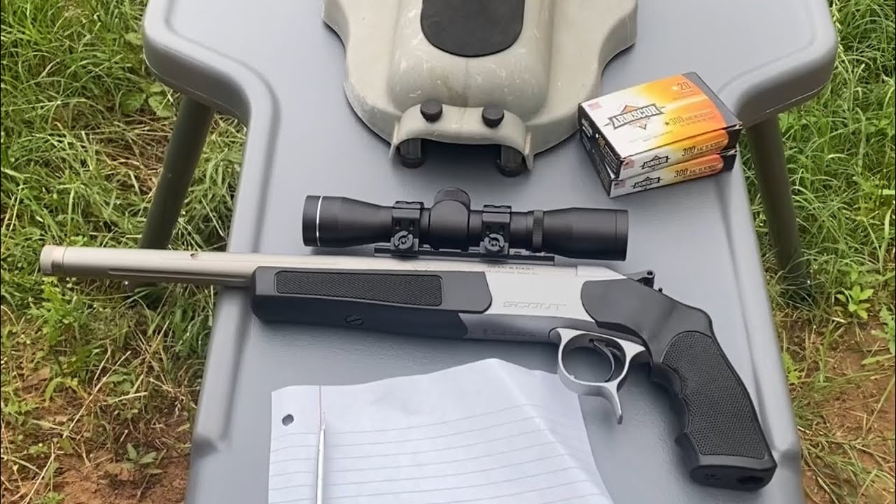 NcStar Pistol Scope on CVA Scout