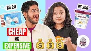 Cheap vs Expensive Food Challenge | Can We Guess? CRAZY Eating Challenge | Tested By Shivesh