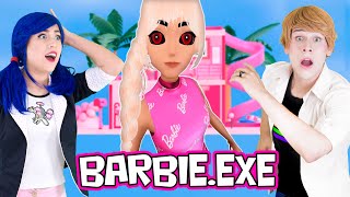 LA BARBIE MALVADA NOS PERSIGUE 😱 | escape Barbie exe roblox