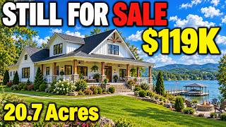 Nobody Is Buying These Cheap Tennessee Lake Houses With Land — Yes, Waterfront in Tennessee