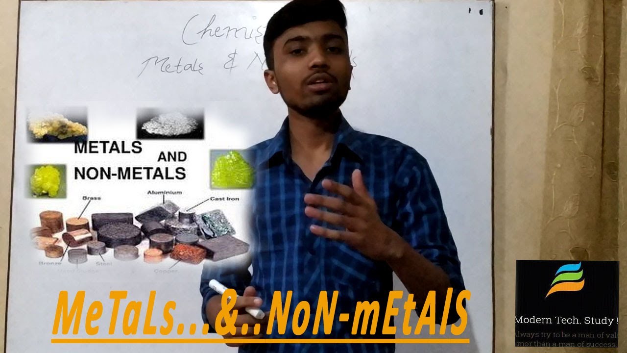 Metals & Non-Metals!!!!!