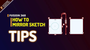 Fusion 360 How To Mirror Sketch