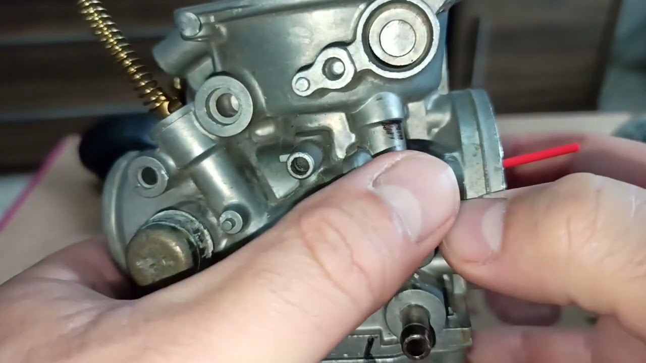 Pistonete do afogador travado