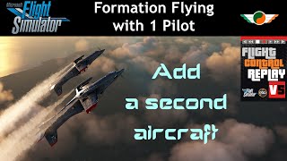 MSFS Silver Swallows | Flight Control Replay V5 Demo