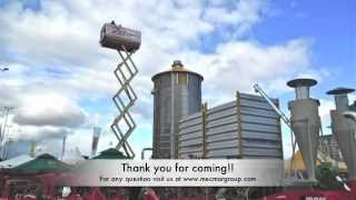 Mecmar grain dryer plant (55tons) in Lithuania AgroBalt 2012