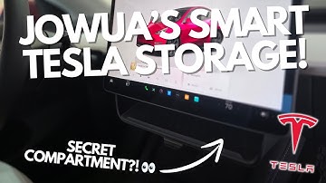 No More Clutter! Hidden Underscreen Storage for Tesla Model 3/Y